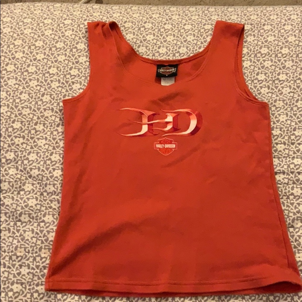 Harley Davidson long cop top tank